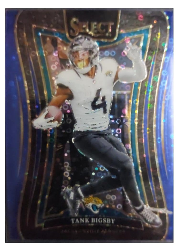 2024 Panini Select Base Set Tank Bigsby Blue Disco Prizm #376 card