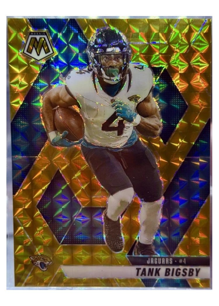 2025 Panini Mosaic Base Set Tank Bigsby Gold #219 card