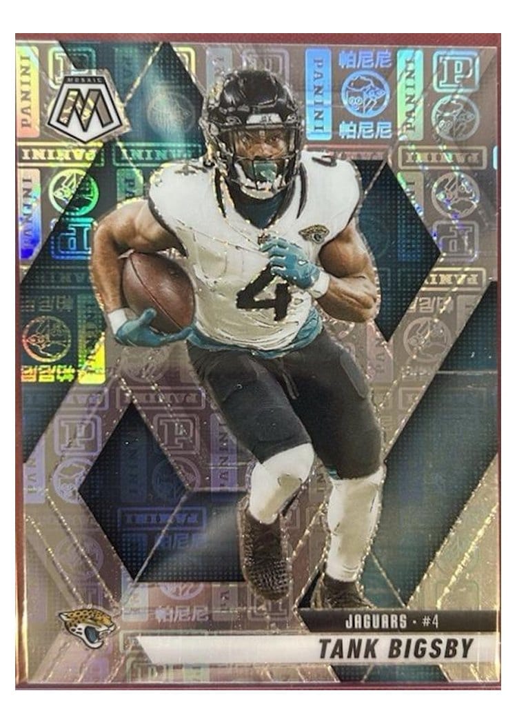 2025 Panini Mosaic Base Set Tank Bigsby #219 card