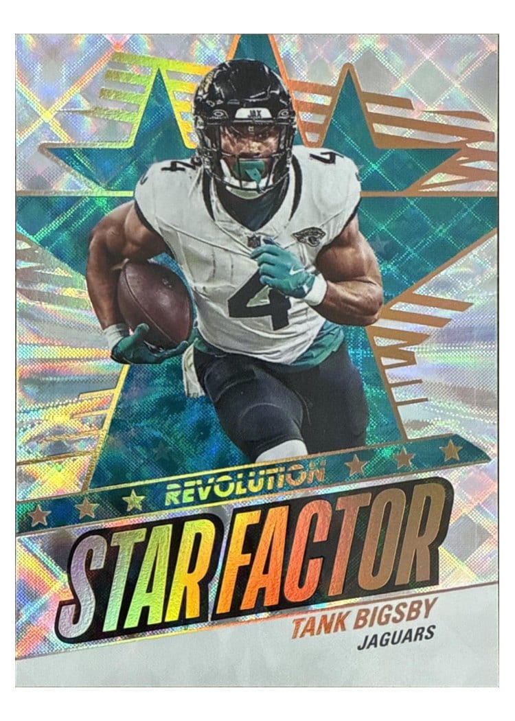 2025 Panini Revolution Star Factor Tank Bigsby #12 card