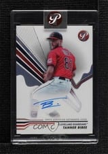 2024 Topps Pristine Autographs Tanner Bibee #PA-TB card