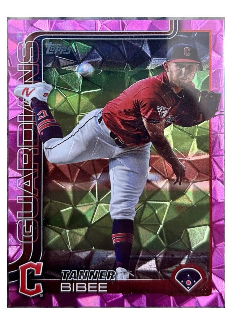 2025 Topps Base Set Tanner Bibee #164 card