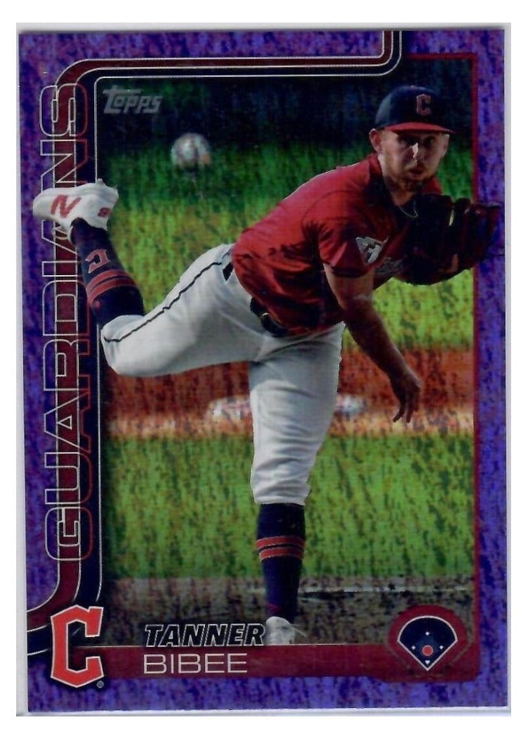 2025 Topps Base Set Tanner Bibee #164 card
