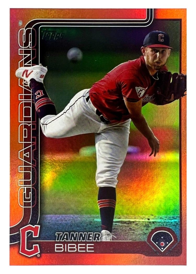 2025 Topps Base Set Tanner Bibee #164 card
