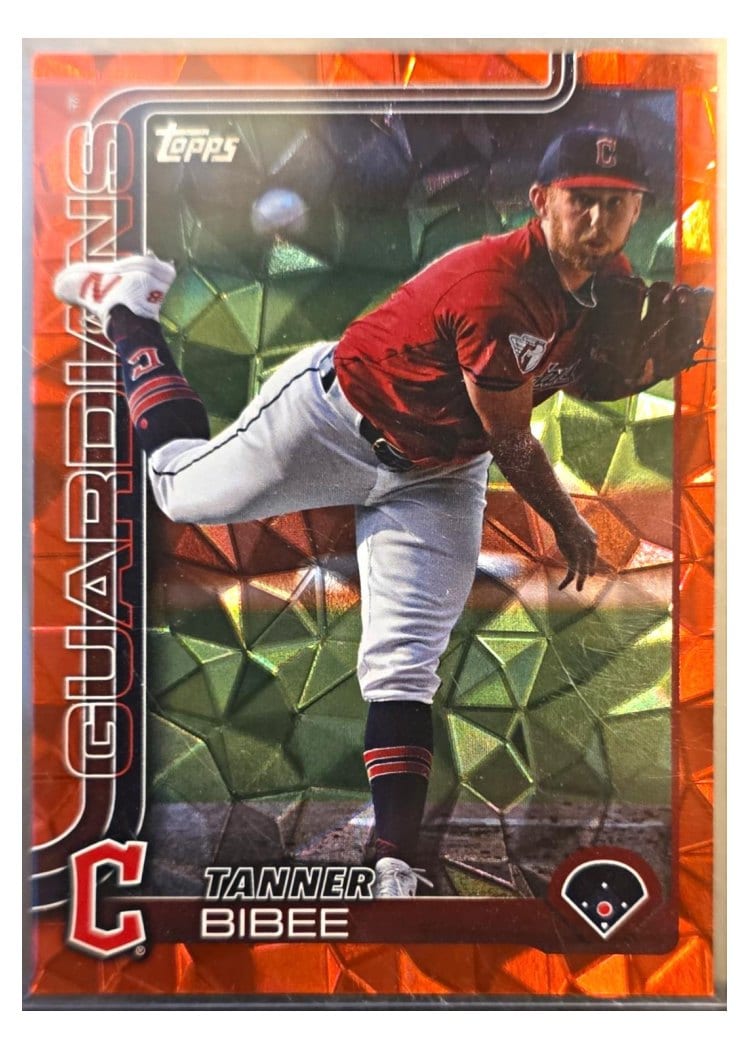 2025 Topps Base Set Tanner Bibee #164 card
