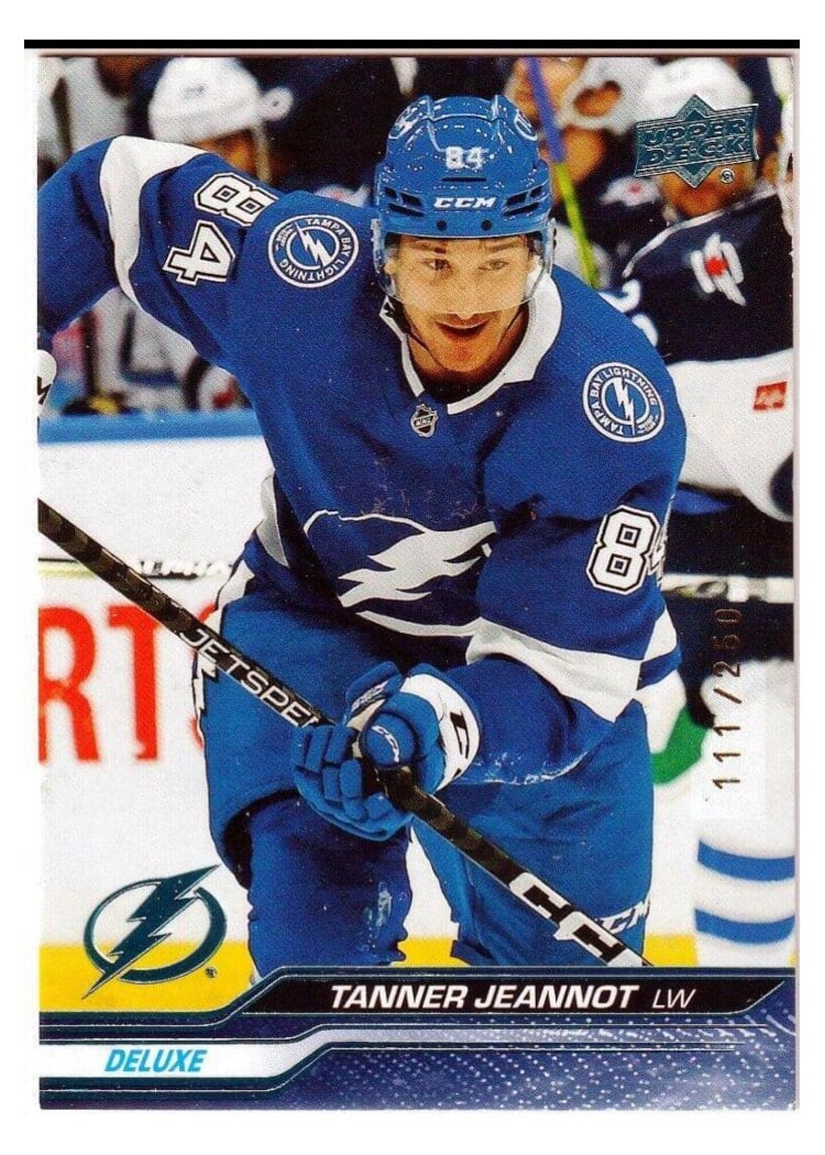 2023-24 Upper Deck Base Set Tanner Jeannot #164 card