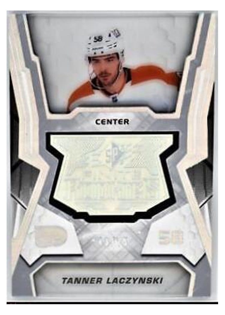 2021-22 SPx Finite Rookies Tanner Laczynski #F-27 card