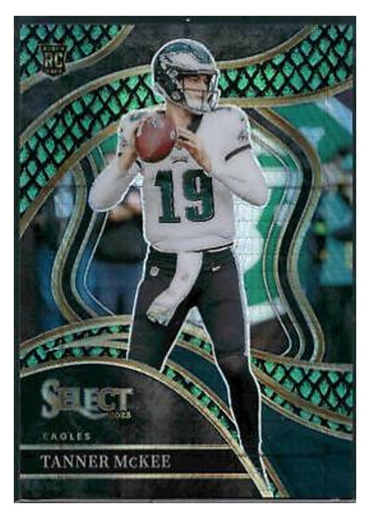 2023 Panini Select Base Set Tanner McKee #218 card