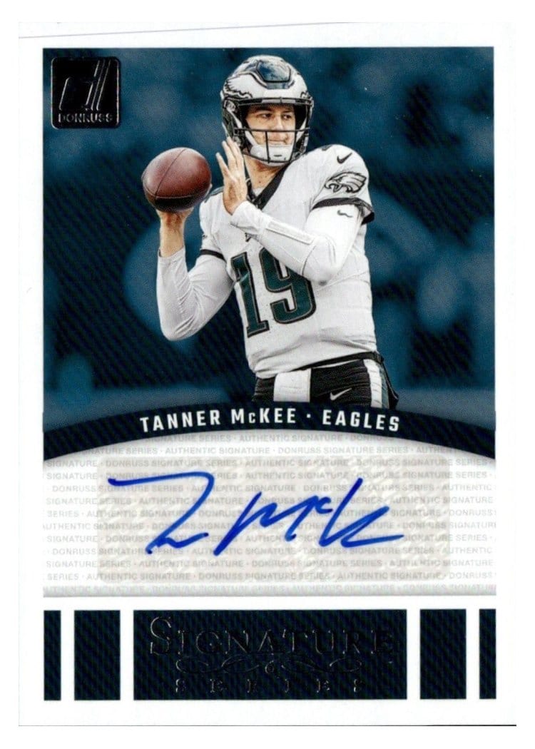 2024 Donruss Signature Series Tanner McKee #SSE-TMC card