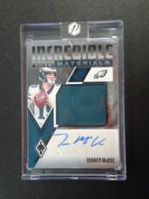 2024 Panini Phoenix Incredible Inked Materials Tanner McKee #IIM-TME card
