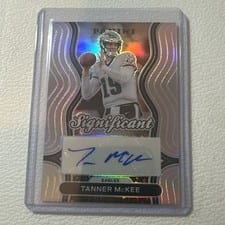 2024 Panini Prizm Significant Signatures Tanner McKee #SS-TME card