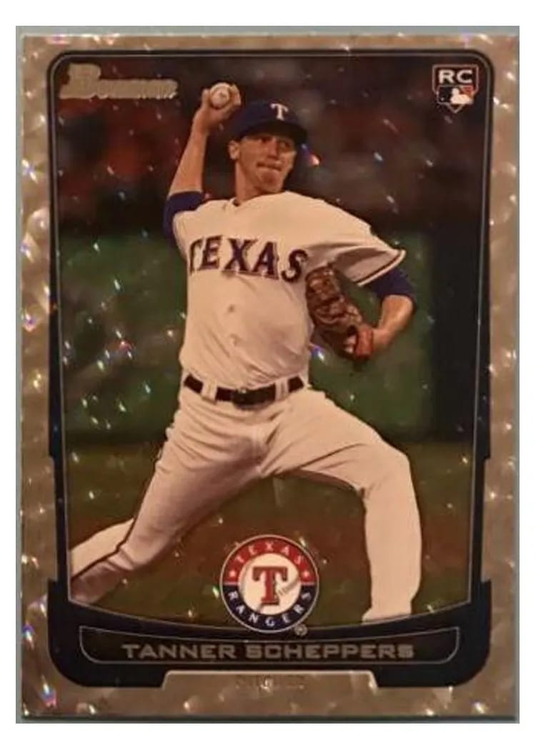 2012 Bowman Draft Tanner Scheppers #13 card