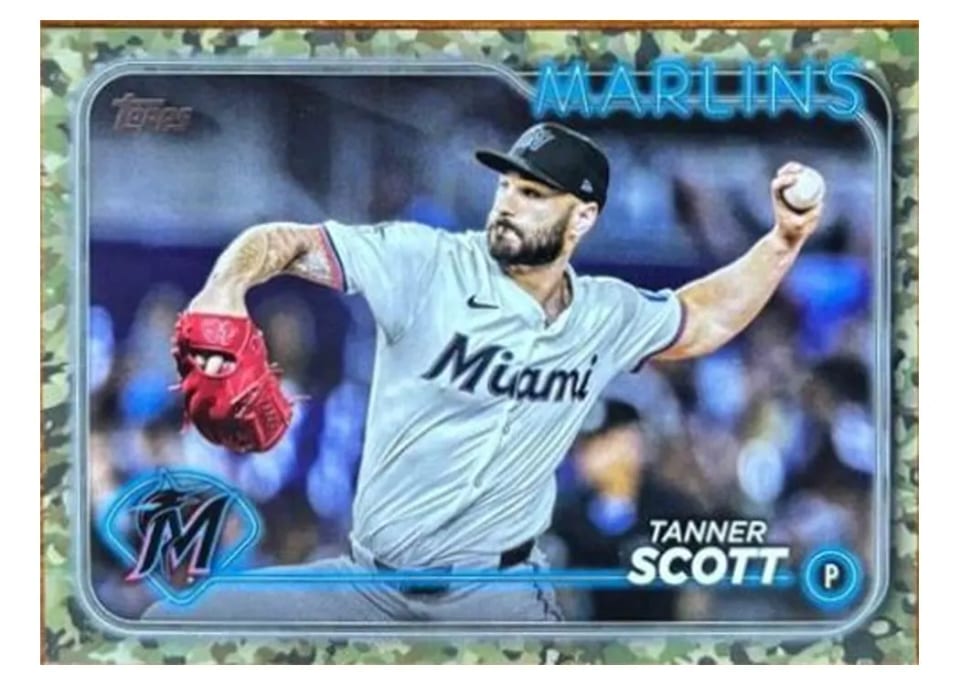 2024 Topps Update Base Set Tanner Scott #US237 card