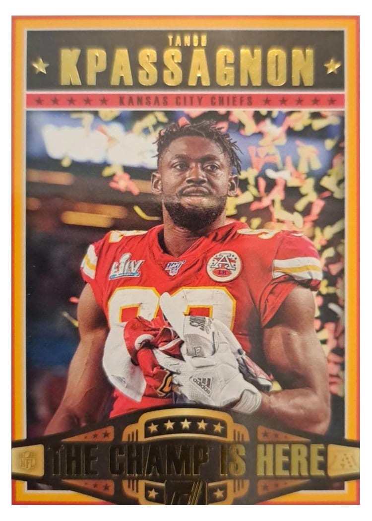 2020 Donruss The Champ is Here Tanoh Kpassagnon #CH-TK card