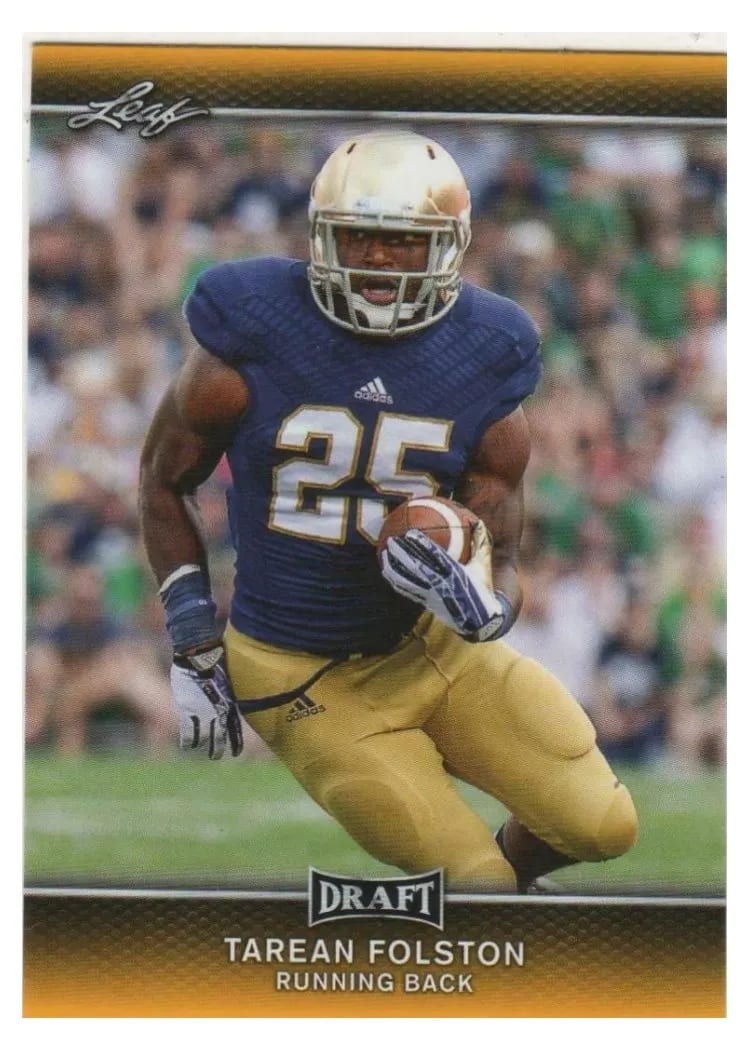 2017 Leaf Draft Tarean Folston #64 card