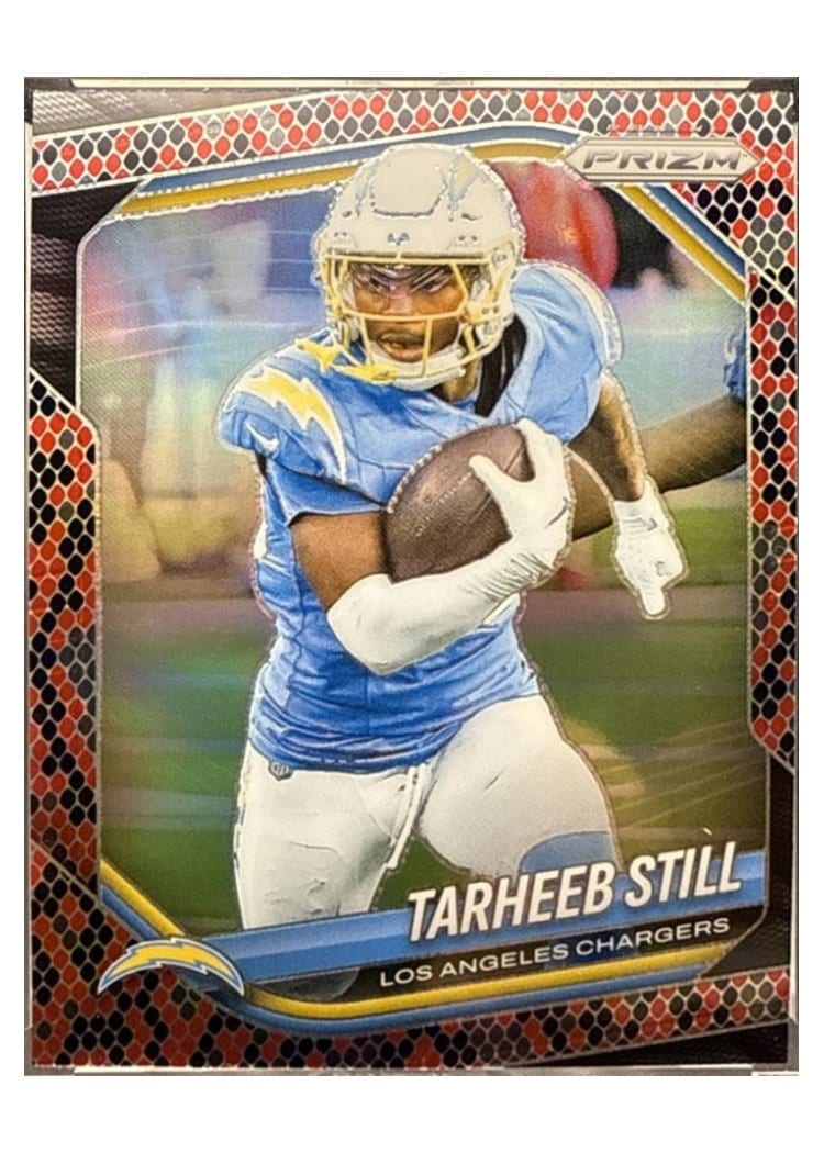 2025 Panini Prizm Base Set Tarheeb Still Snakeskin #35 card