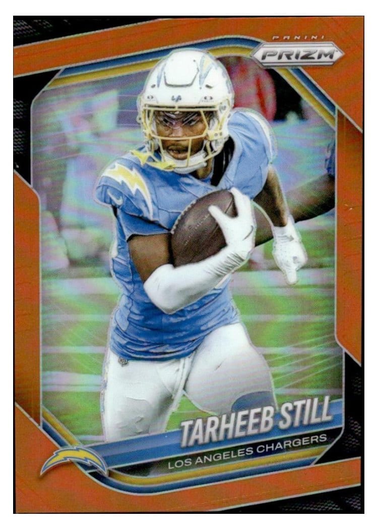 2025 Panini Prizm Base Set Tarheeb Still Orange #35 card