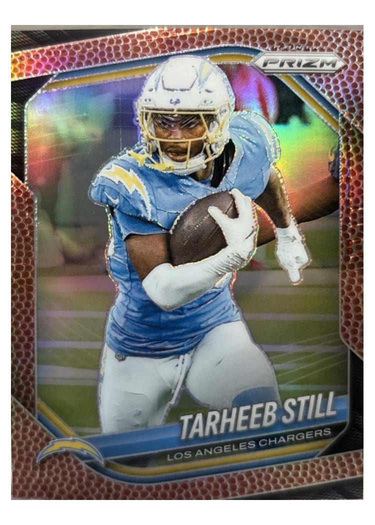2025 Panini Prizm Base Set Tarheeb Still Pigskin #35 card