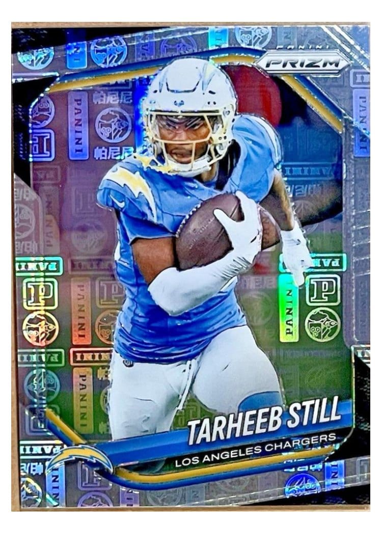 2025 Panini Prizm Base Set Tarheeb Still Panini Logo #35 card