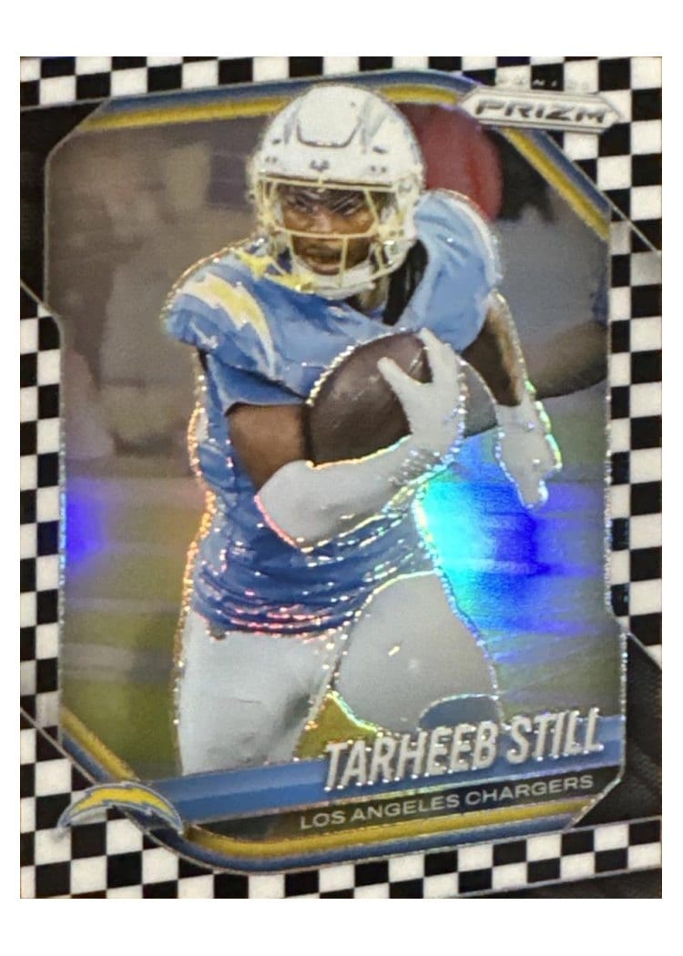 2025 Panini Prizm Base Set Tarheeb Still Black White Checker #35 card