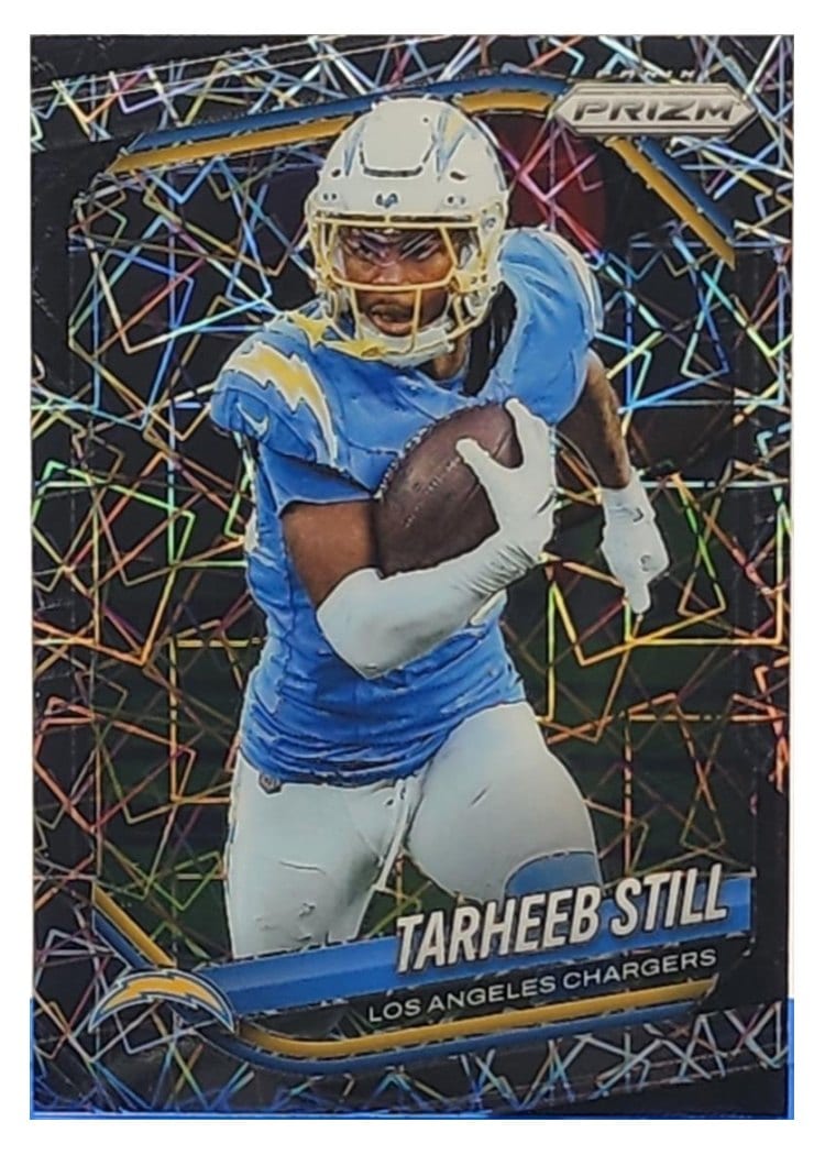 2025 Panini Prizm Base Set Tarheeb Still Lazer #35 card