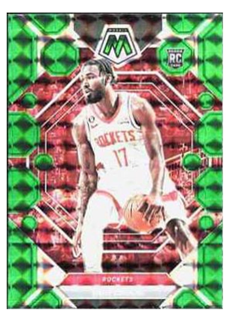 2022-23 Panini Mosaic Base Set Tari Eason Green #248 card