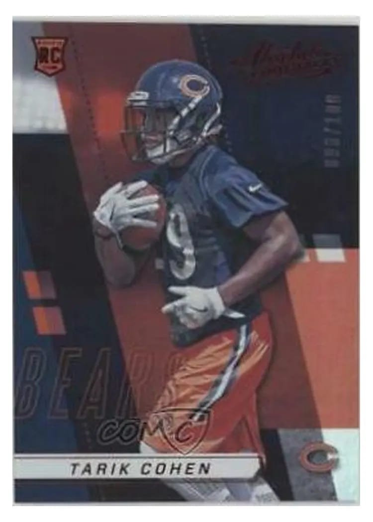 2017 Panini Absolute Tarik Cohen #196 card