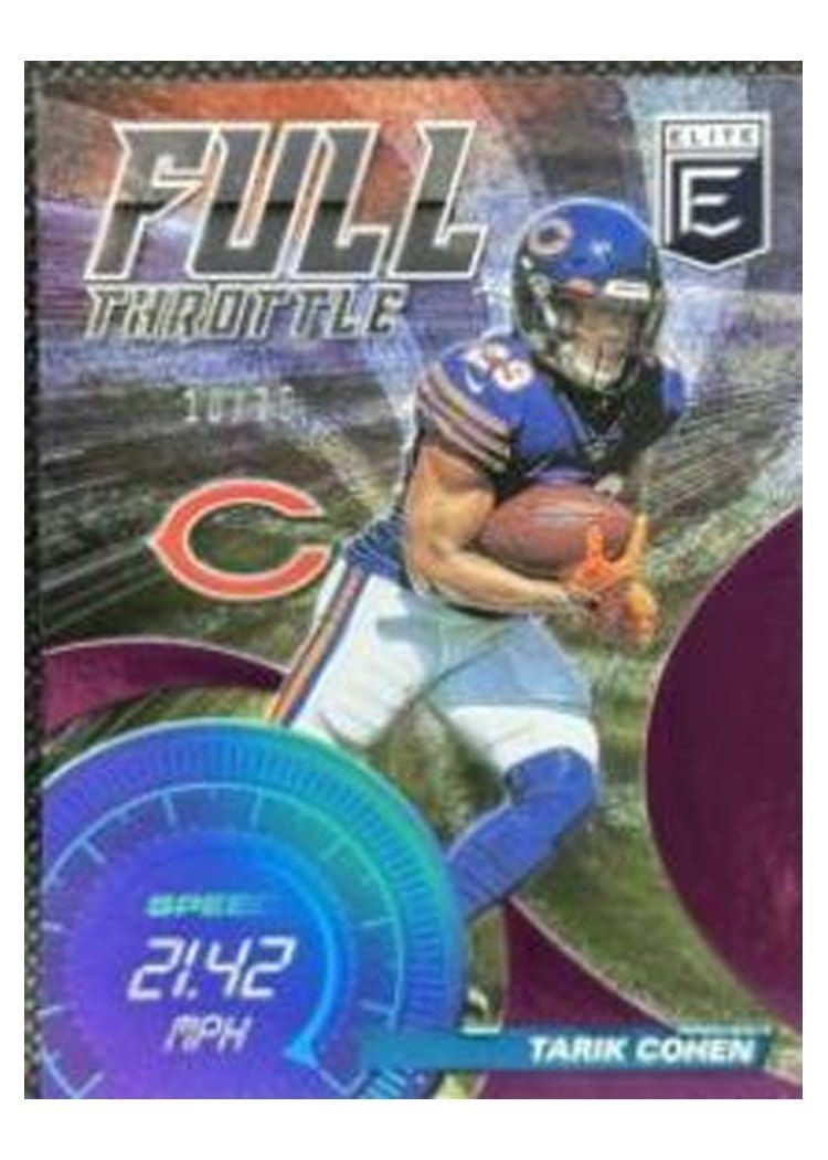 2021 Donruss Elite Full Throttle Tarik Cohen #FT11 card