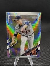 2021 Topps Chrome Tarik Skubal #103 card
