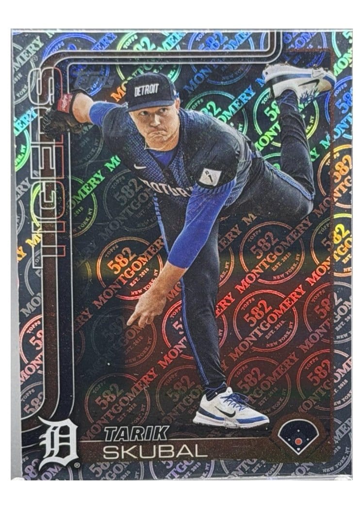 2025 Topps Base Set Tarik Skubal Montgomery #71 card