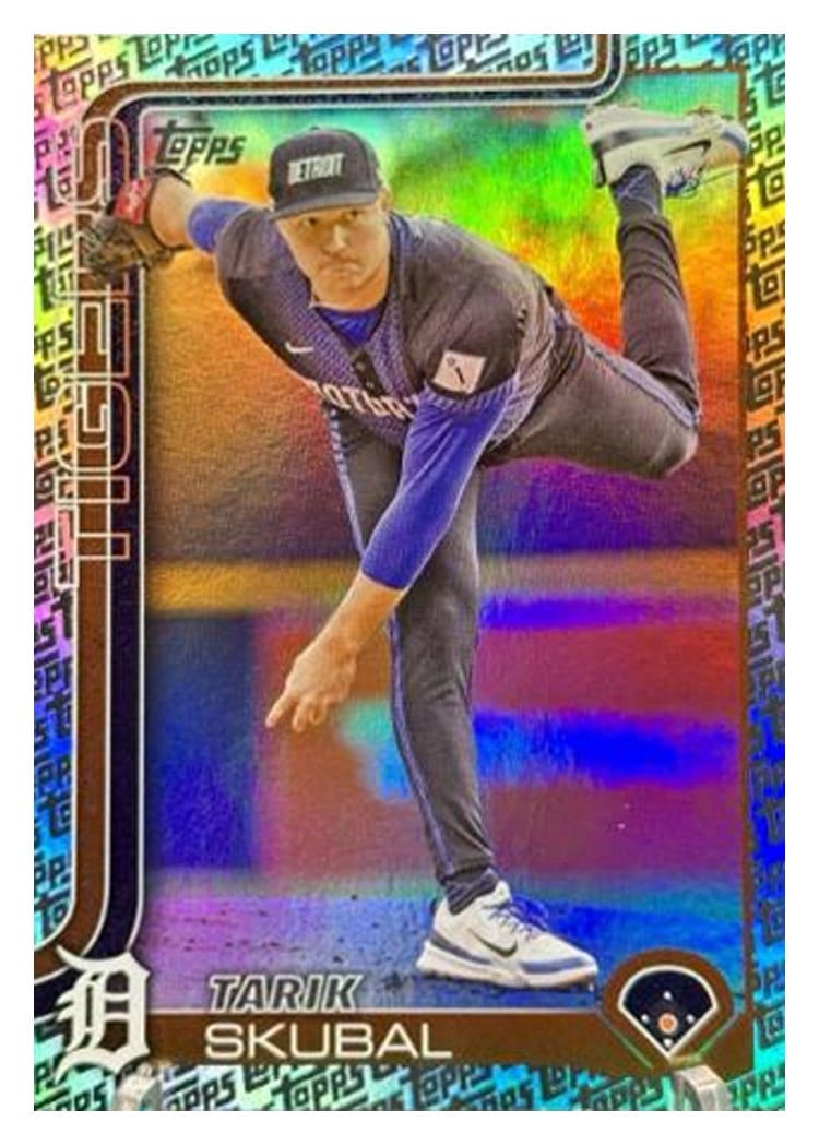 2025 Topps Base Set Tarik Skubal #71 card