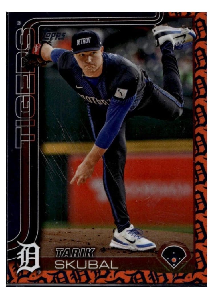 2025 Topps Base Set Tarik Skubal #71 card