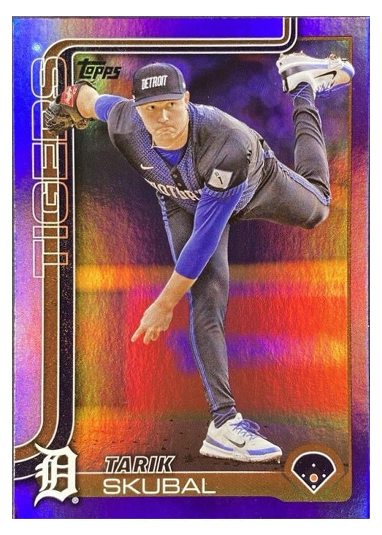 2025 Topps Base Set Tarik Skubal #71 card