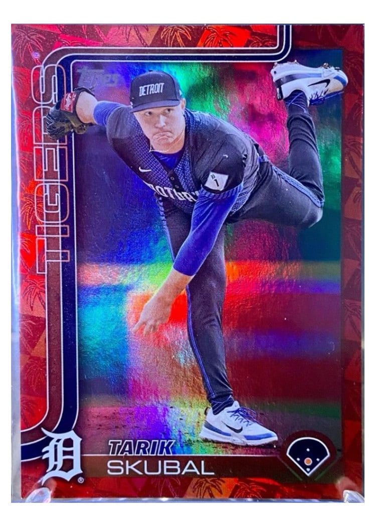 2025 Topps Base Set Tarik Skubal #71 card