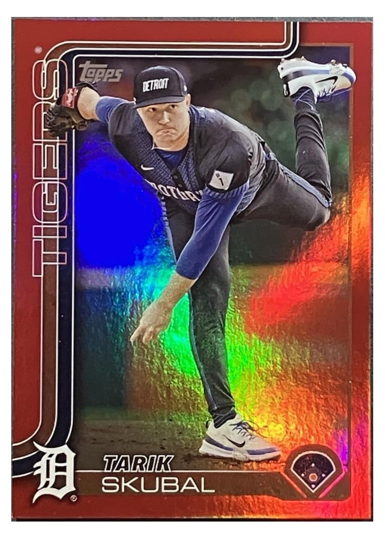 2025 Topps Base Set Tarik Skubal #71 card