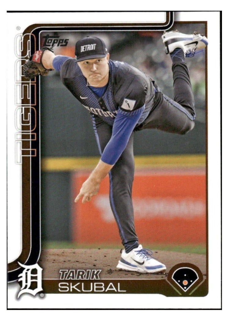 2025 Topps Base Set Tarik Skubal #71 card