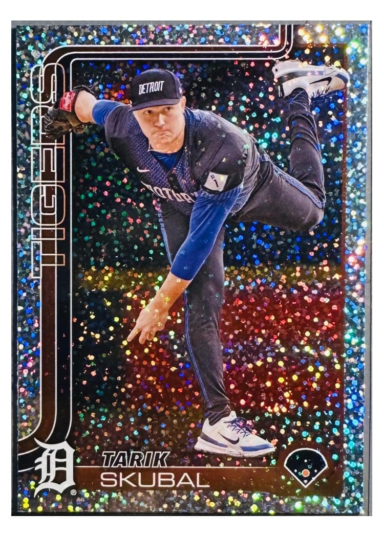 2025 Topps Base Set Tarik Skubal Confetti #71 card