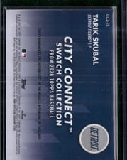2025 Topps City Connect Swatch Collection Series Two Tarik Skubal #CC2-TS