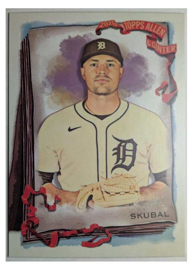 2026 Topps Allen & Ginter Tarik Skubal #51 card