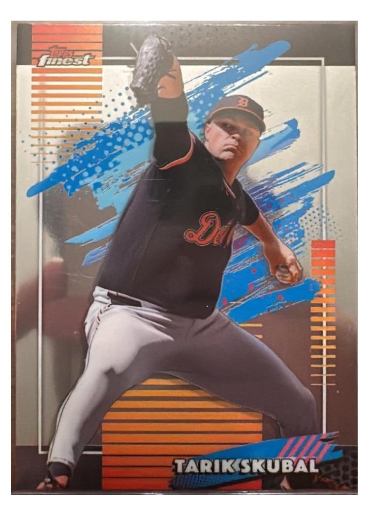 2026 Topps Finest Tarik Skubal #180 card