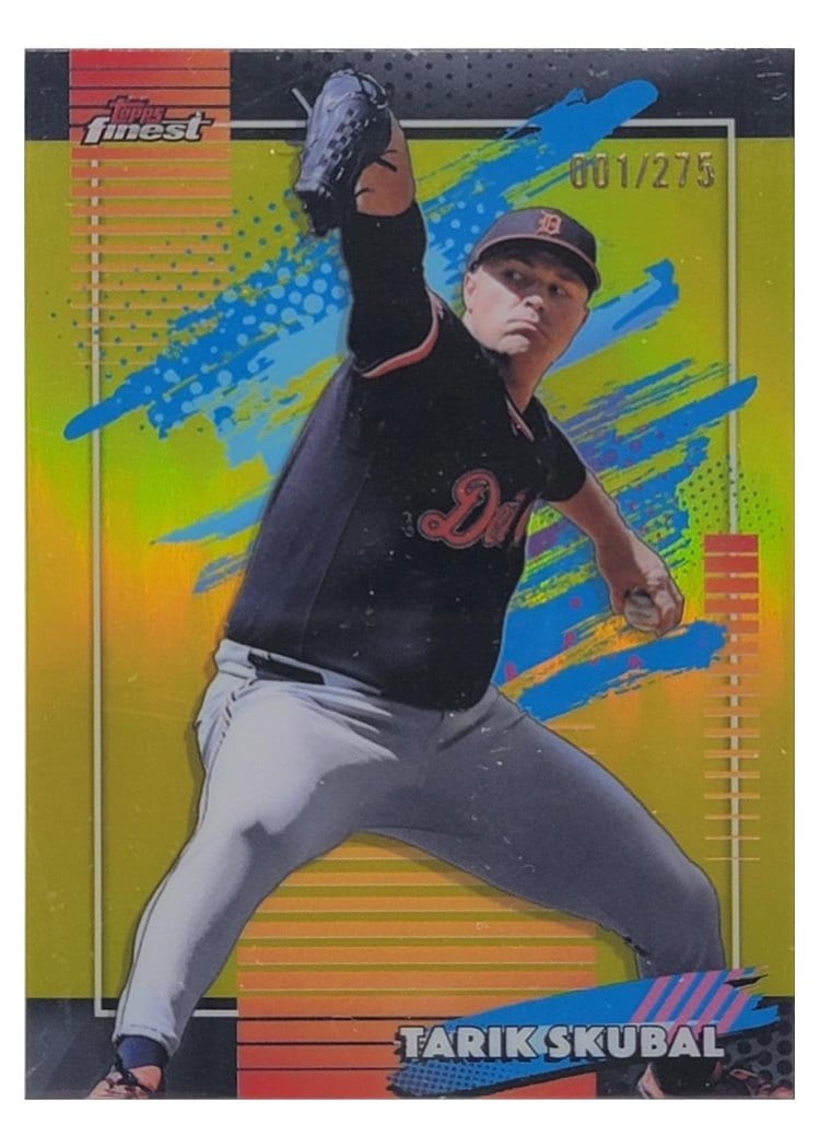 2026 Topps Finest Tarik Skubal #180 card