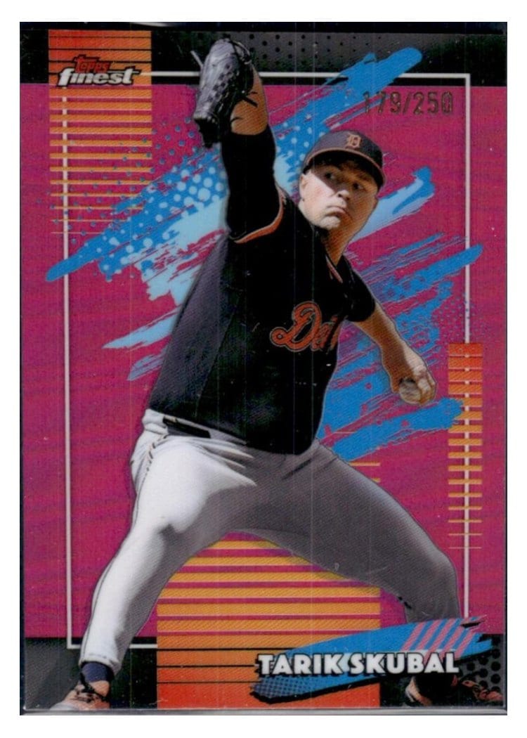 2026 Topps Finest Tarik Skubal #180 card
