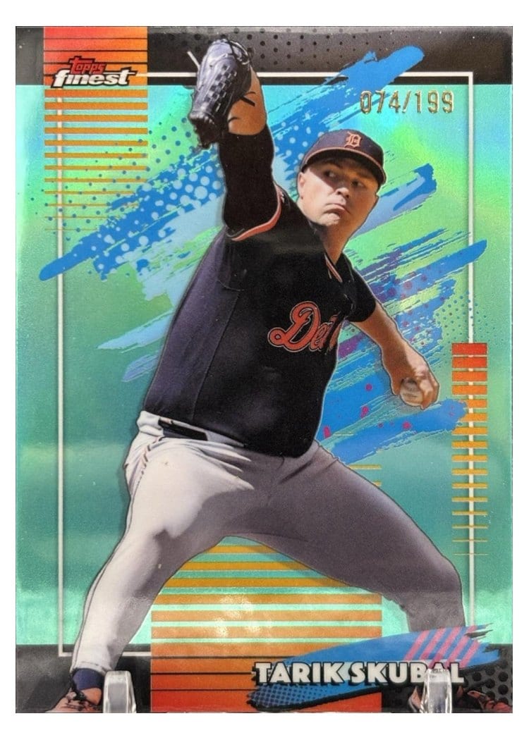 2026 Topps Finest Tarik Skubal #180 card