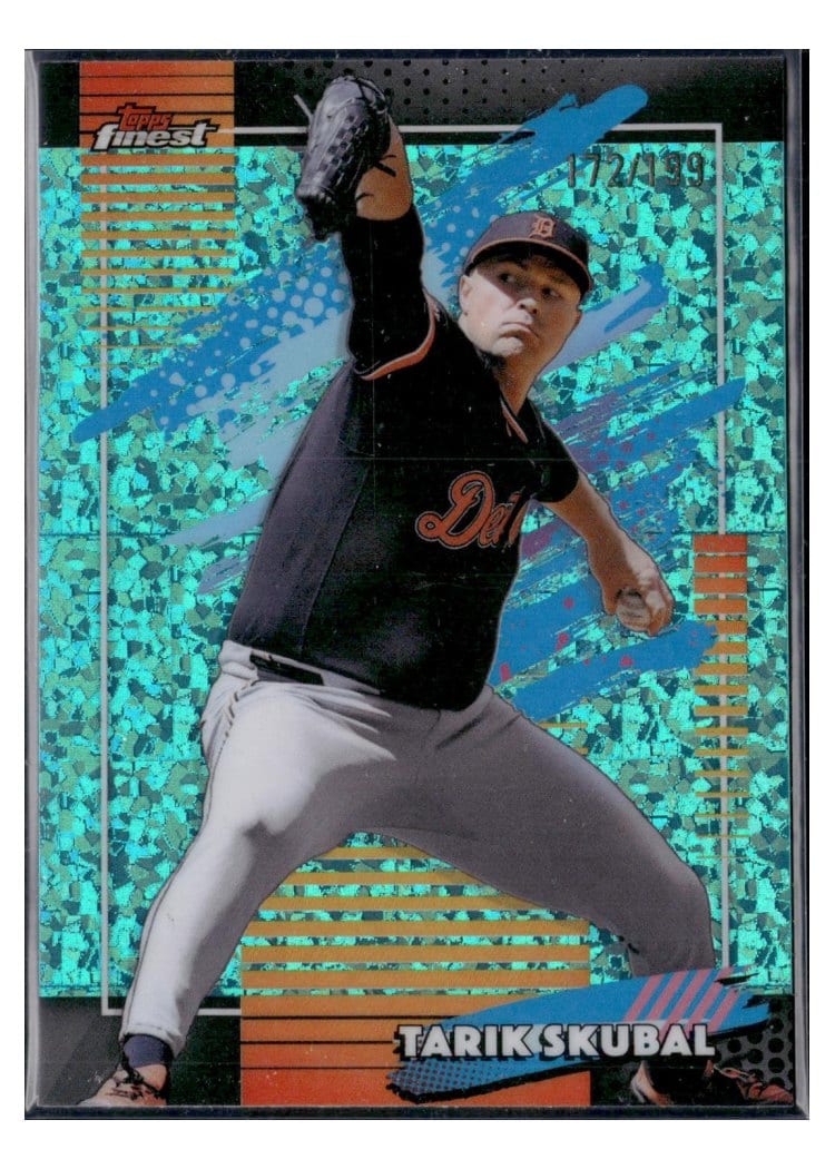 2026 Topps Finest Tarik Skubal #180 card