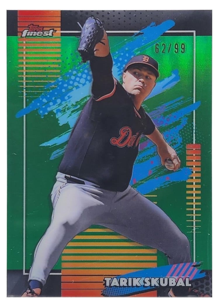 2026 Topps Finest Tarik Skubal #180 card