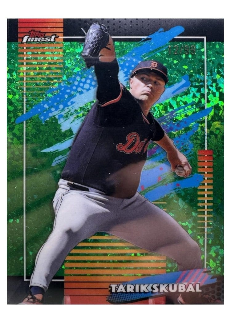 2026 Topps Finest Tarik Skubal #180 card