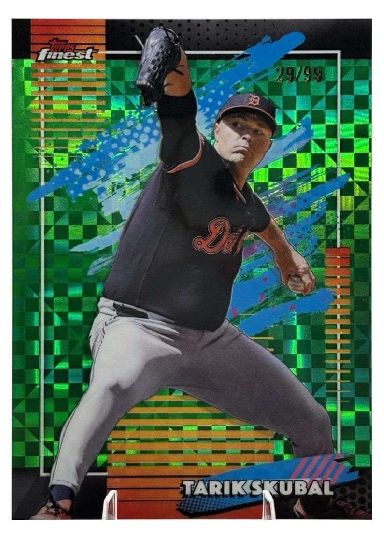 2026 Topps Finest Tarik Skubal #180 card