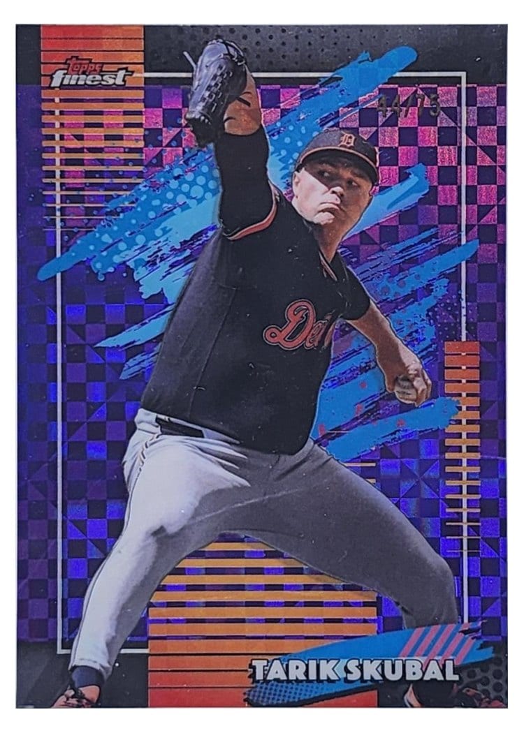 2026 Topps Finest Tarik Skubal #180 card