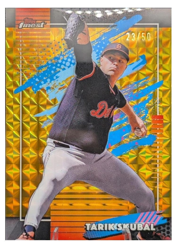 2026 Topps Finest Tarik Skubal #180 card