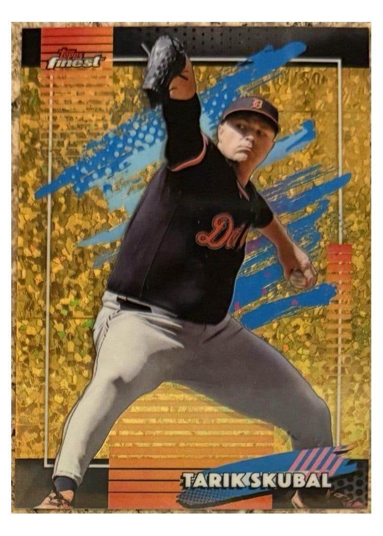 2026 Topps Finest Tarik Skubal #180 card